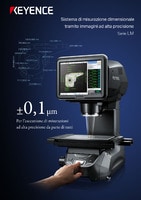 Serie LM Sistema di misurazione dimensionale tramite immagini ad alta precisione Catalogo