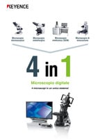 4 microscopi in un unico sistema! 4 in1 Microscopio digitale