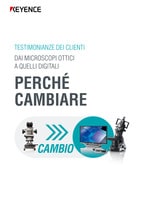 TESTIMONIANZE DEI CLIENTI DAI MICROSCOPI OTTICI A QUELLI DIGITALI PERCHÉ CAMBIARE