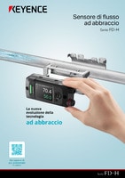 Serie FD-H Sensore di flusso ad abbraccio Catalogo