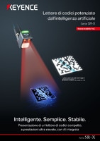 Serie SR-X Lettore di codici potenziato dall’intelligenza artificiale Catalogo